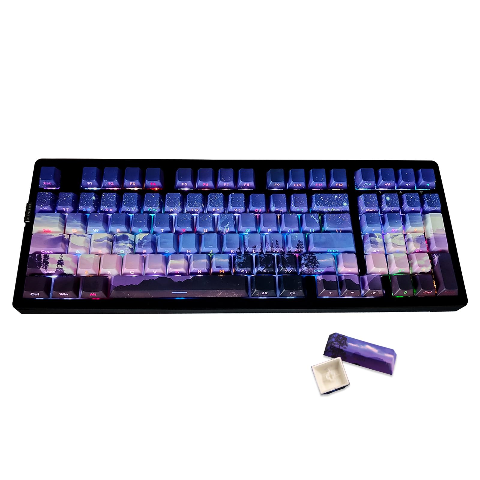 GMK Purple-ish デスクマットPeek Pre Order) GMK Purple-ish